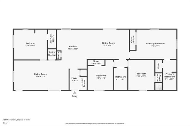 4049 Montana Road, Ottawa, KS 66067