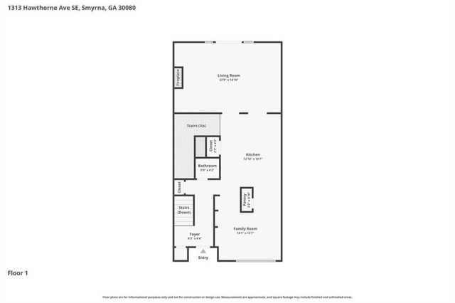 1313 Hawthorne Avenue SE, Smyrna, GA 30080