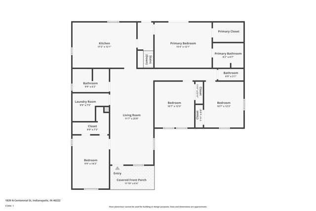1839 N Centennial Street, Indianapolis, IN 46222