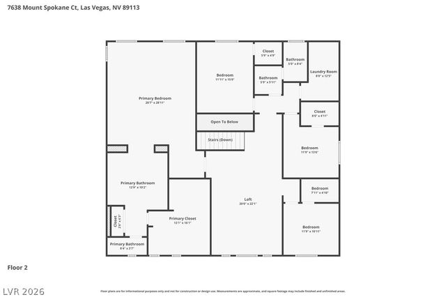 7638 Mount Spokane Court, Las Vegas, NV 89113