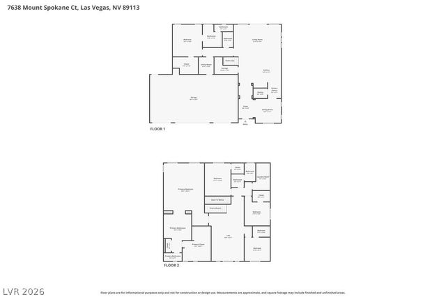 7638 Mount Spokane Court, Las Vegas, NV 89113