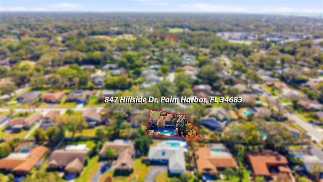 847 HILLSIDE DRIVE, Palm Harbor, FL 34683
