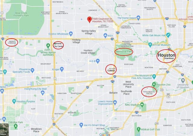 1945 Coulcrest Drive, Houston, TX 77055