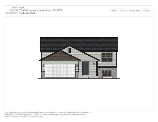 37537 Greenway Avenue, North Branch, MN 55056