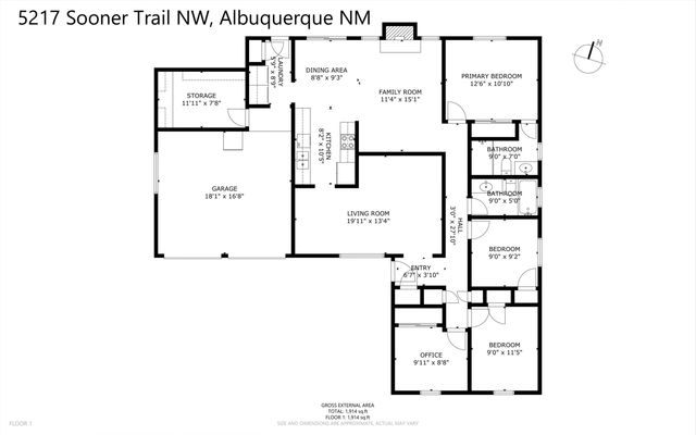 5217 Sooner Trail NW, Albuquerque, NM 87120