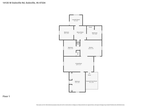 14135 W Daleville Road, Daleville, IN 47334