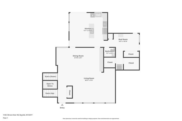 1136 Brown Deer ROAD, Milwaukee, WI 53217