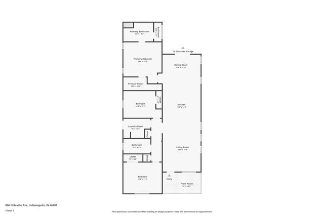 806 N Beville Avenue, Indianapolis, IN 46201