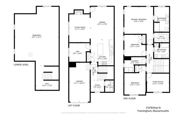 318 Bishop Street 318, Framingham, MA 01702