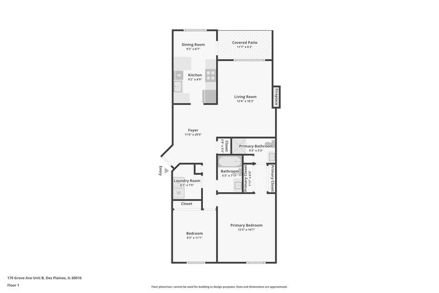 170 Grove Avenue B, Des Plaines, IL 60016