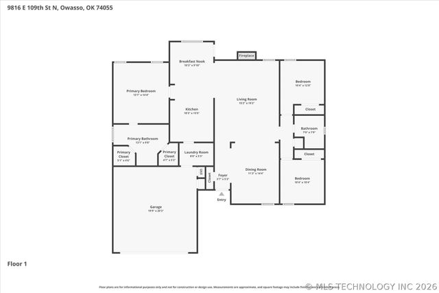 9816 E 109th Street N, Owasso, OK 74055