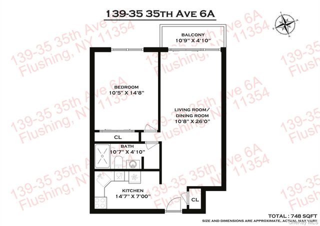 139-35 35th Avenue 6A, Flushing, NY 11354