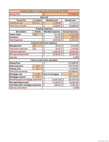 7 Conger Avenue, Haverstraw, NY 10927