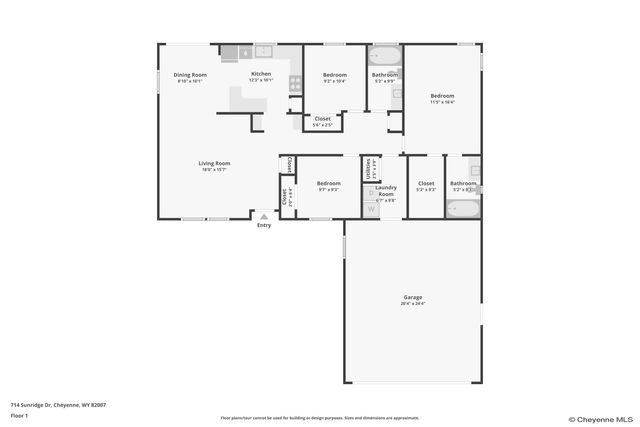 714 SUNRIDGE DR, Cheyenne, WY 82007