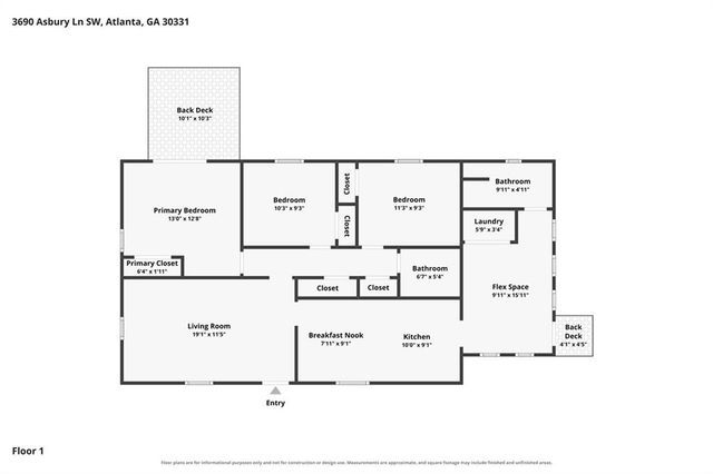 3690 Asbury Lane SW, Atlanta, GA 30331