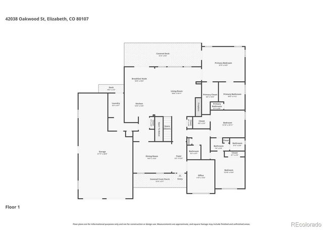 42038 Oakwood St, Elizabeth, CO 80107