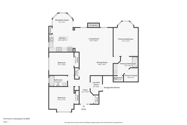 1212 Paul Drive, Indianapolis, IN 46229