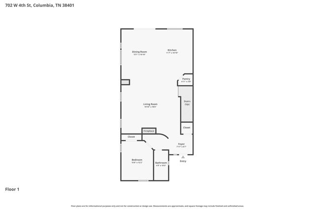 702 W 4th St, Columbia, TN 38401