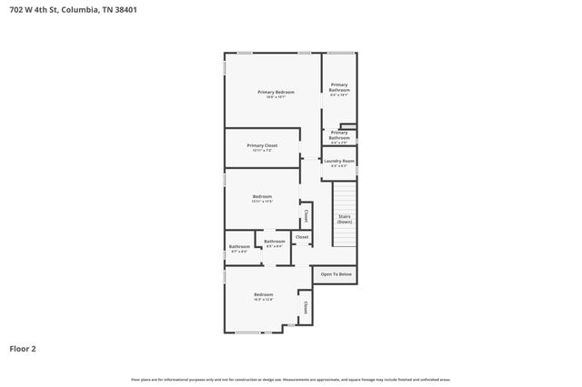 702 W 4th St, Columbia, TN 38401