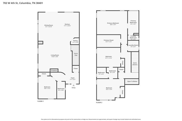 702 W 4th St, Columbia, TN 38401