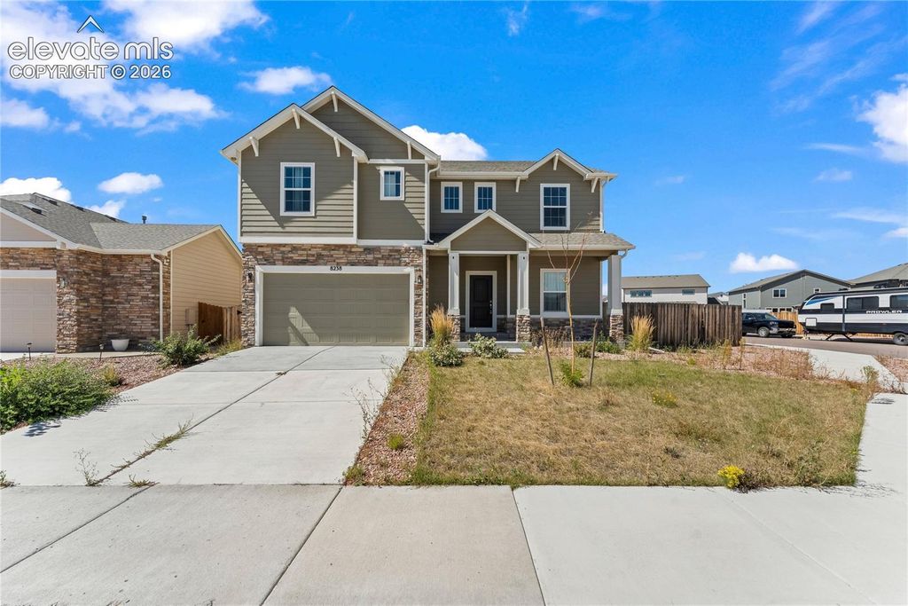 8238 Thedford Court, Peyton, CO 80831 — exterior