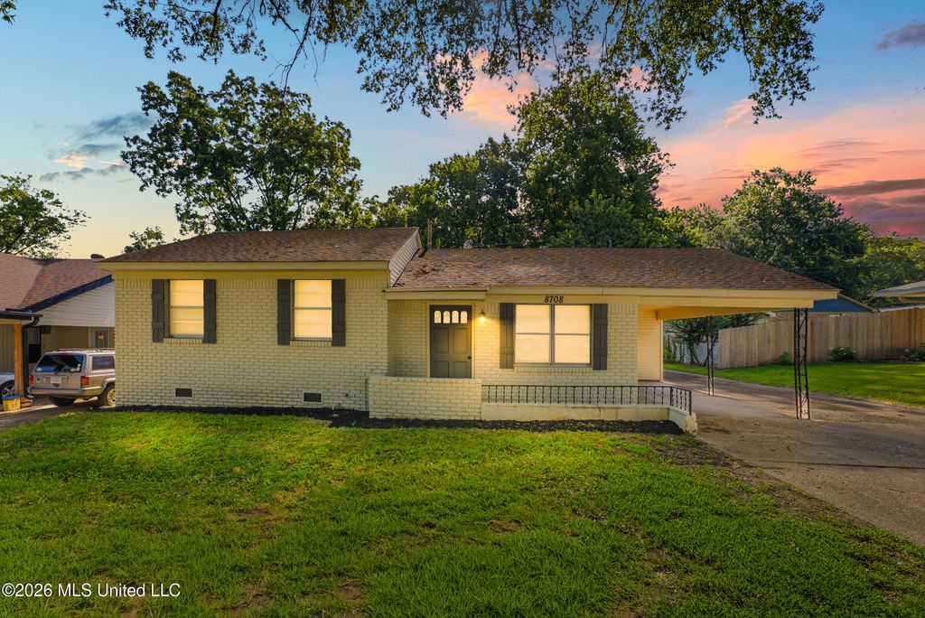 8708 Yorktown Drive, Southaven, MS 38671 — exterior