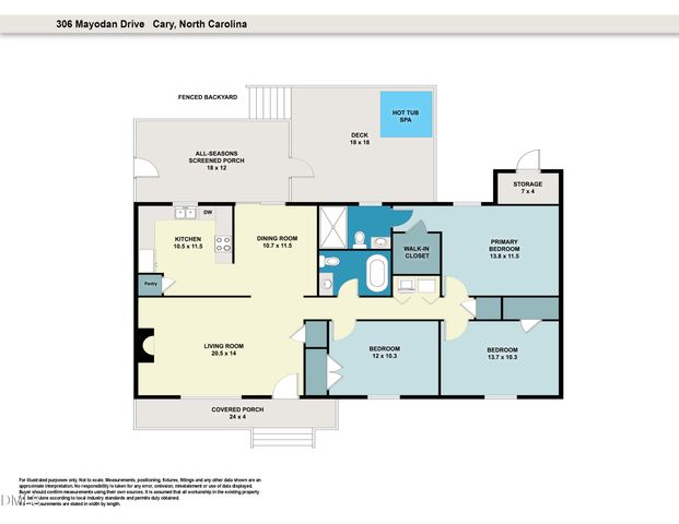 306 Mayodan Drive, Cary, NC 27511