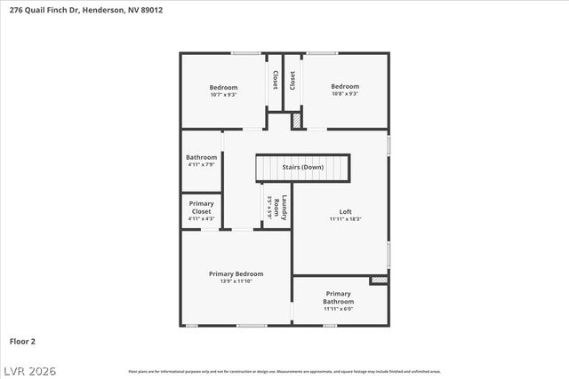 276 Quail Finch Drive, Henderson, NV 89012