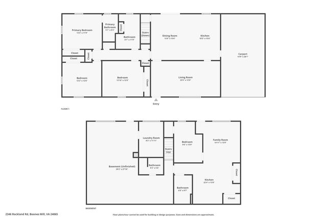 2346 Rockland RD, Boones Mill, VA 24065