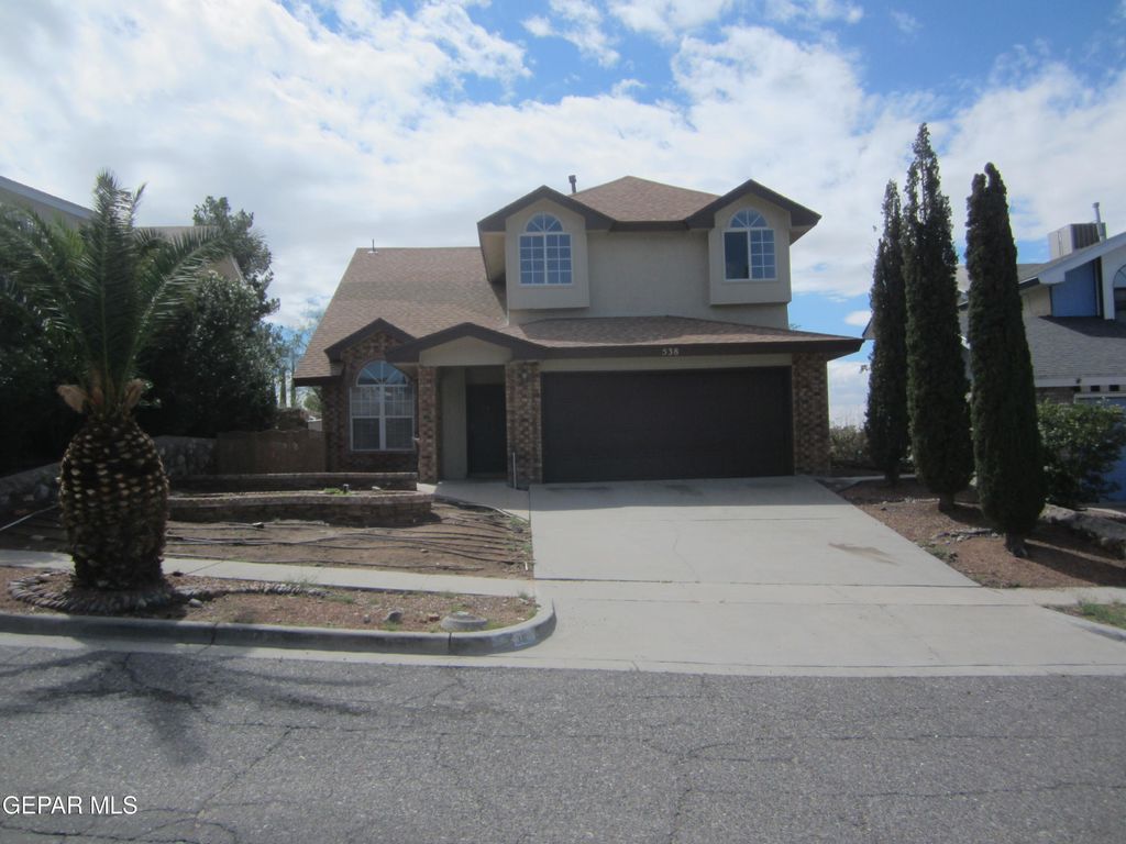 538 Olmeca Drive, El Paso, TX 79912
