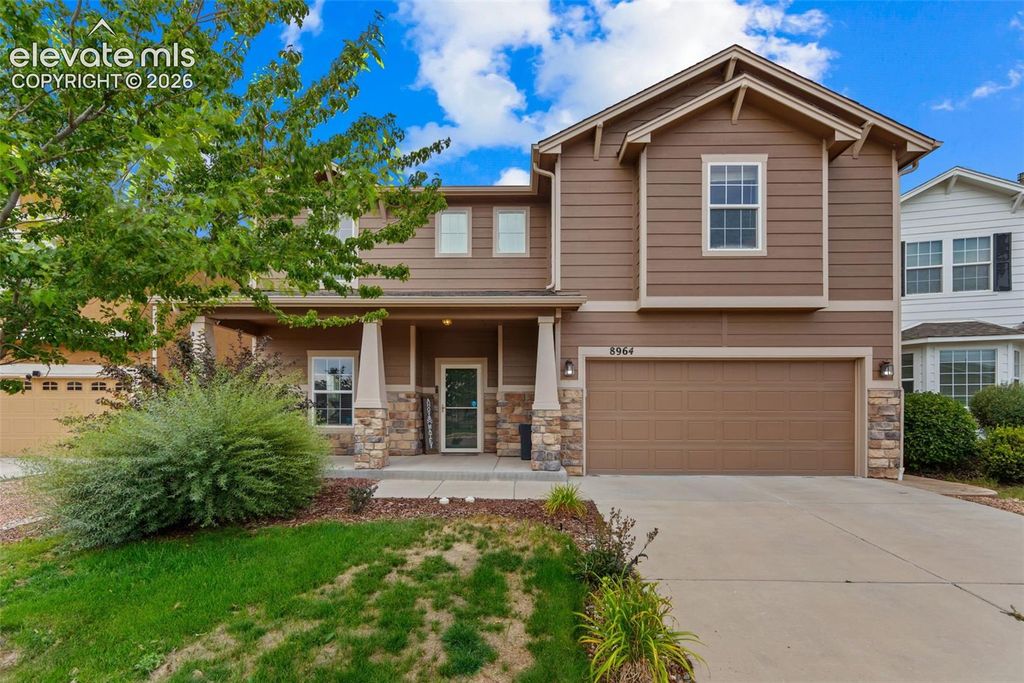 8964 Vanderwood Road, Colorado Springs, CO 80908 — exterior