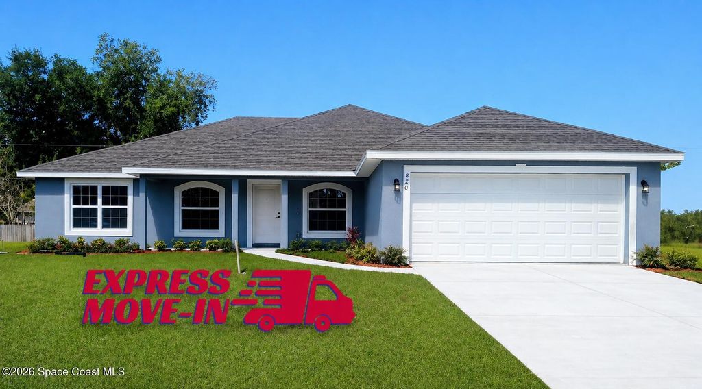 820 De Groodt Road SW, Palm Bay, FL 32908