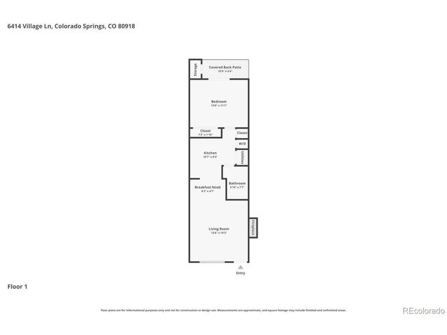 6414 Village Ln, Colorado Springs, CO 80918