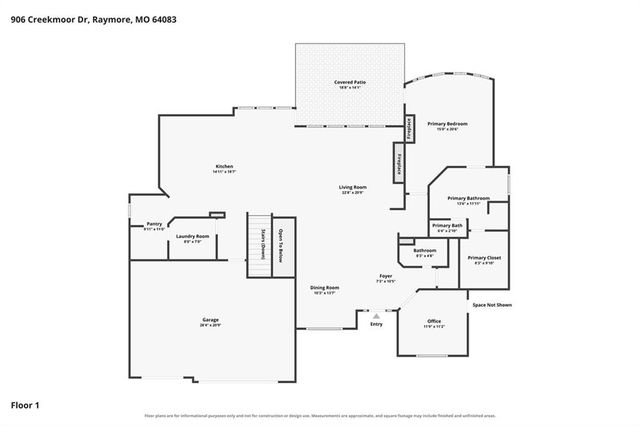 906 Creekmoor Drive, Raymore, MO 64083
