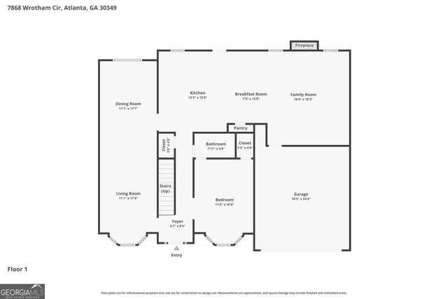 7868 Wrotham Circle, South Fulton, GA 30349