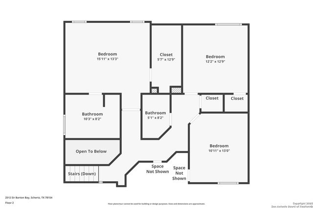 2512 Sir Barton Bay Dr, Schertz, TX 78108
