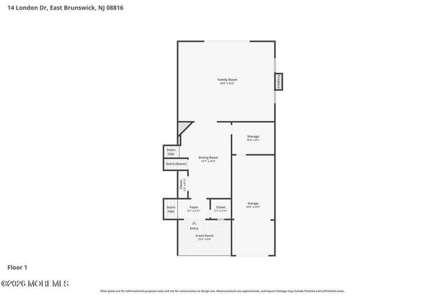 14 London Drive, East Brunswick, NJ 08816