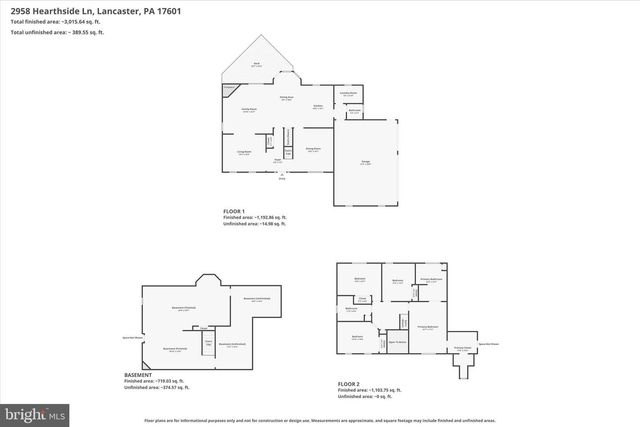 2958 HEARTHSIDE LN, Lancaster, PA 17601