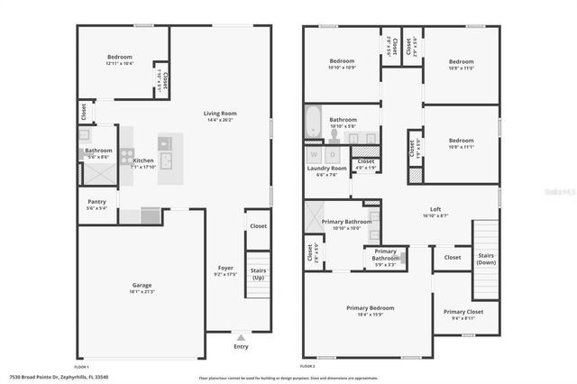 7530 BROAD POINTE DRIVE, Zephyrhills, FL 33540