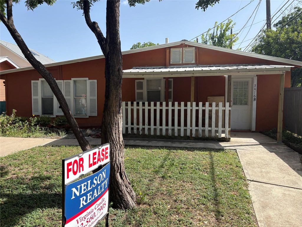 5416 B Evans Ave B, Austin, TX 78751