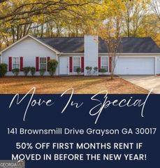 141 Brownsmill Drive, Grayson, GA 30017