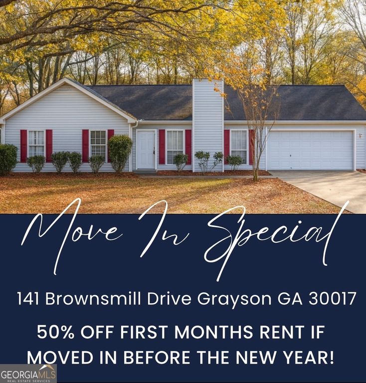 141 Brownsmill Drive, Grayson, GA 30017