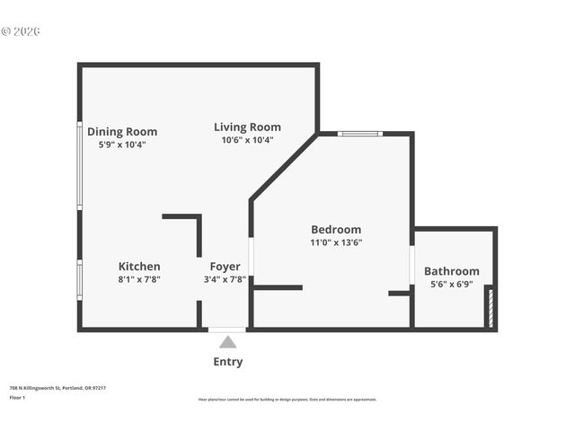 708 N KILLINGSWORTH St 7, Portland, OR 97217