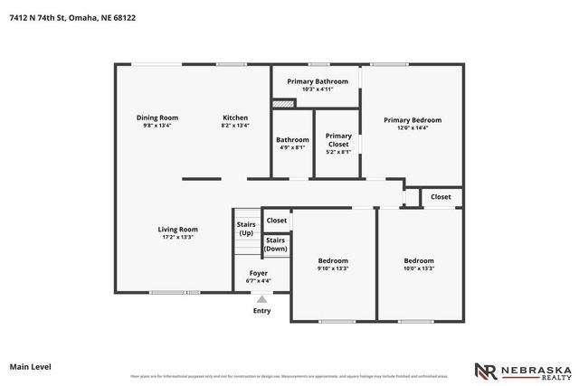 7412 N 74th Street, Omaha, NE 68122