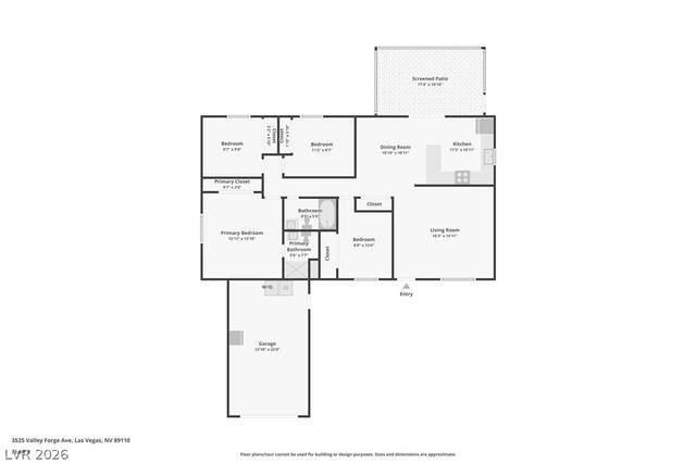 3525 Valley Forge Avenue, Las Vegas, NV 89110