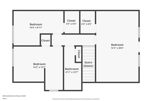 8705 Clark Lake Road, Clarklake, MI 49234