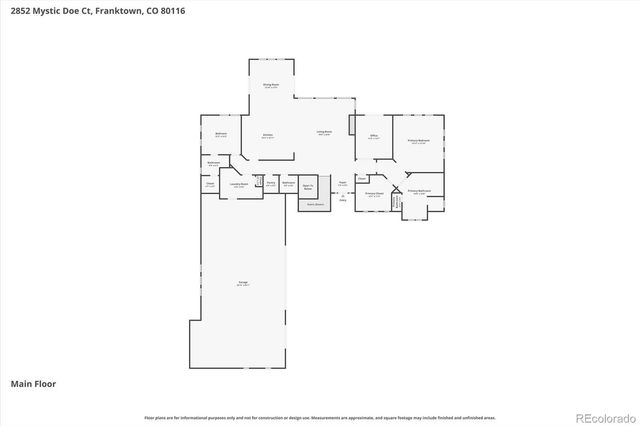 2852 Mystic Doe Court, Franktown, CO 80116
