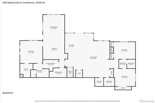 2852 Mystic Doe Court, Franktown, CO 80116