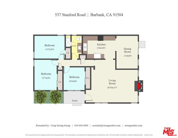 537 Stanford Road, Burbank, CA 91504