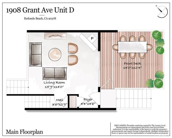 1908 Grant Avenue D, Redondo Beach, CA 90278